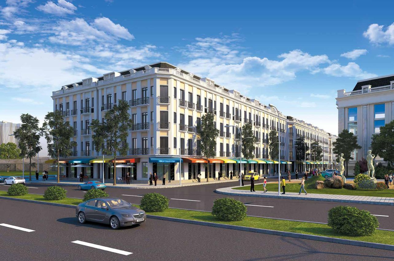 Thiết kế liền kề The Crown Bắc Giang